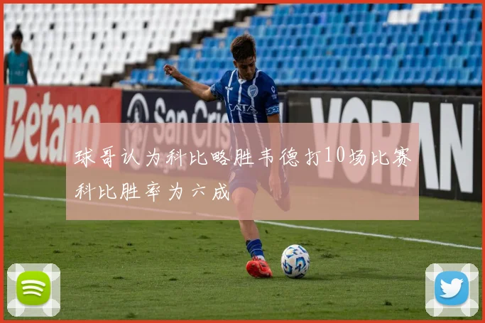 球哥认为科比略胜韦德打10场比赛科比胜率为六成